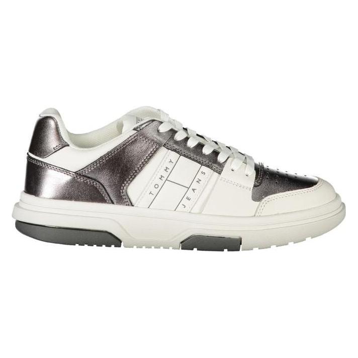 Tommy Hilfiger, Damen, Sneakers, Bianco Polyurethane Women Sneaker, Weiss, (38)