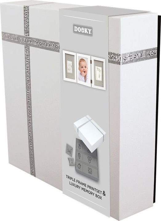 Actual product image Dooky Impression set Trible Frame Memory Box