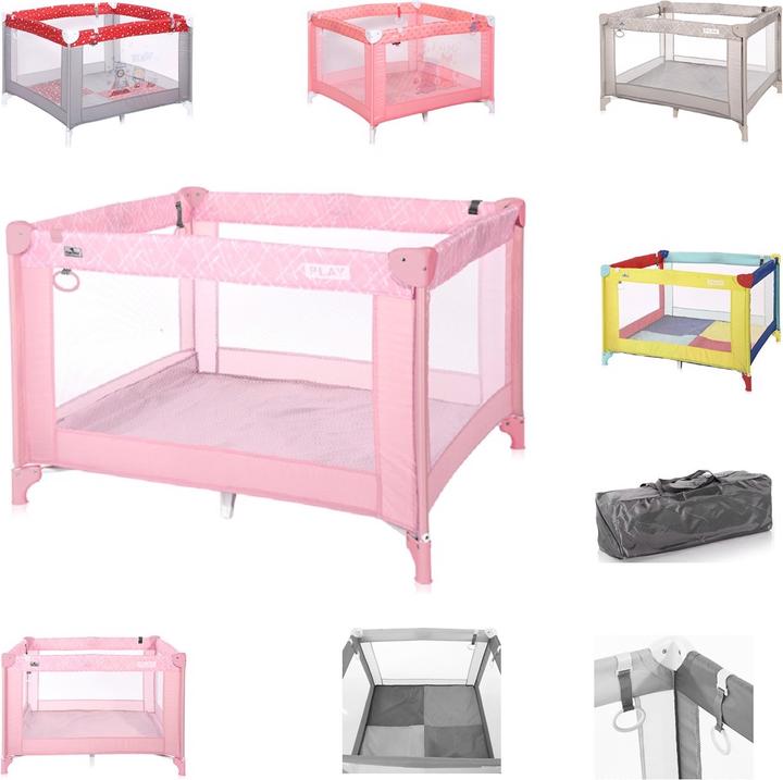 Produktbild Lorelli Reiselaufstall PLAY, klappbar (90 x 85 cm)