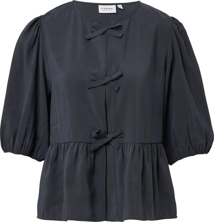 Immagine prodotto Comma Bluse Feminine Nylonbluse mit Schleifendetails & Volant (32)