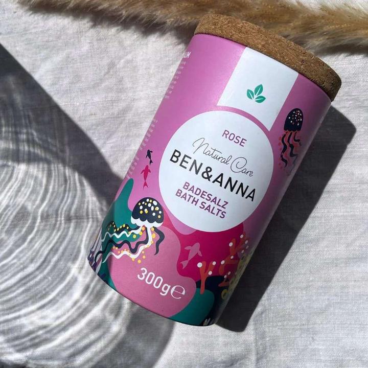 Actual product image Ben & Anna Bath Salt Rose (Bath salts)