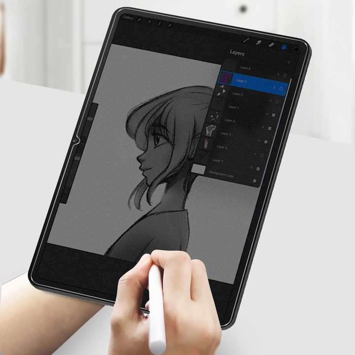 Actual product image 3MK Paper Feeling protective film (1 Piece, Honor Pad 8)