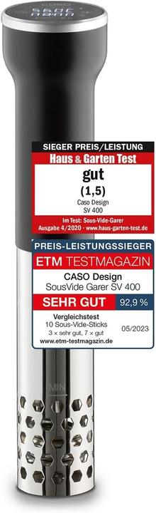 Actual product image Caso SV 400 SousVide