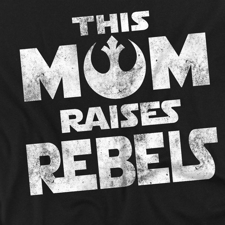 Produktbild Star Wars Mom Raises Rebels TShirt Muttertag (M)