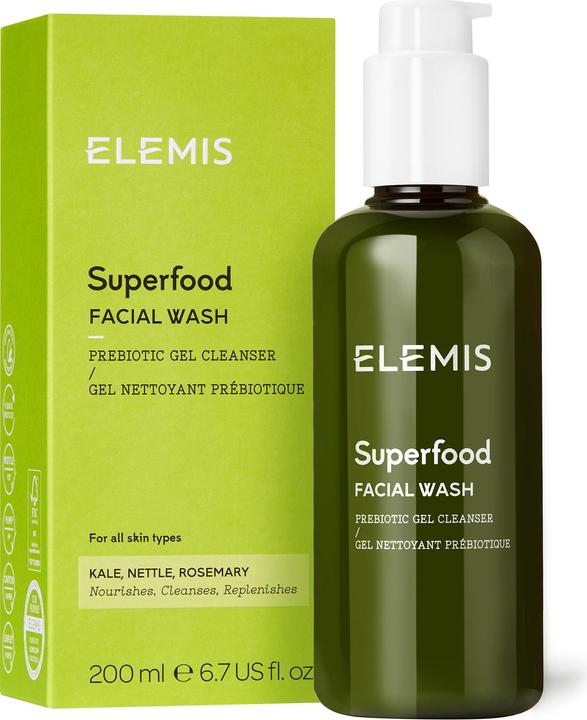 Image du produit Elemis Superfood Facial Wash (Lingettes nettoyantes pour le visage, 200 ml)