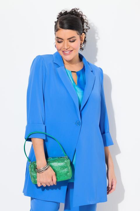 Produktbild Ulla Popken Blazer, Reverskragen, Knopfverschluss, 3/4-Arm (54, 56)