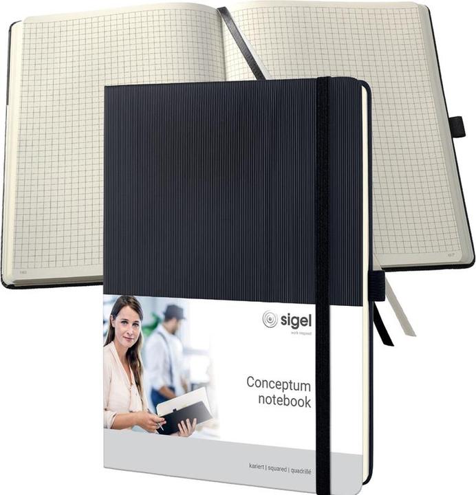 Produktbild Sigel Notizbuch CONCEPTUM Hardcover (180 x 240 mm, Kariert, Harter Einband)
