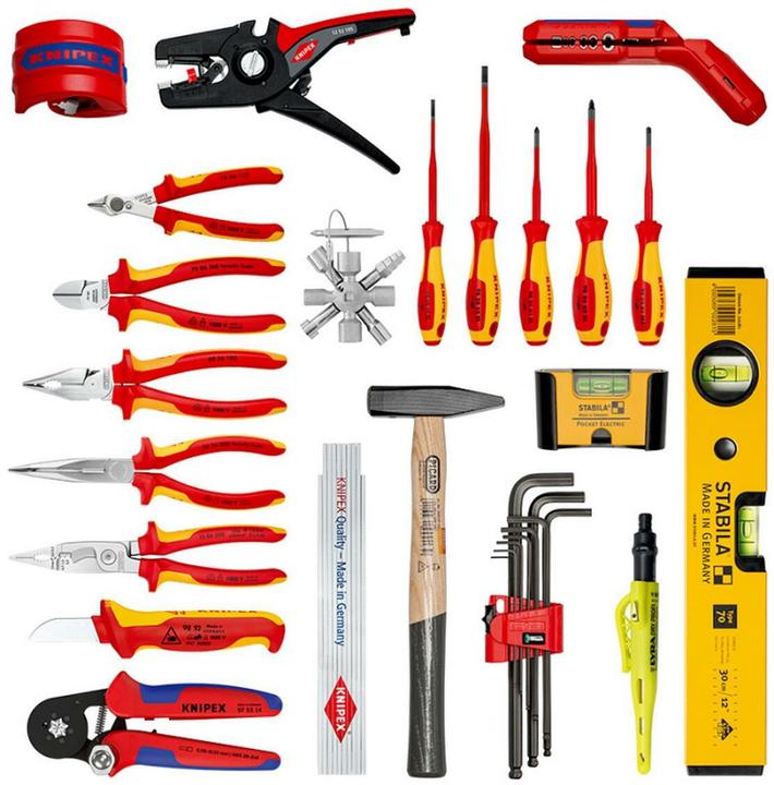 Actual product image Knipex Modular X18 Electric (22 pieces)