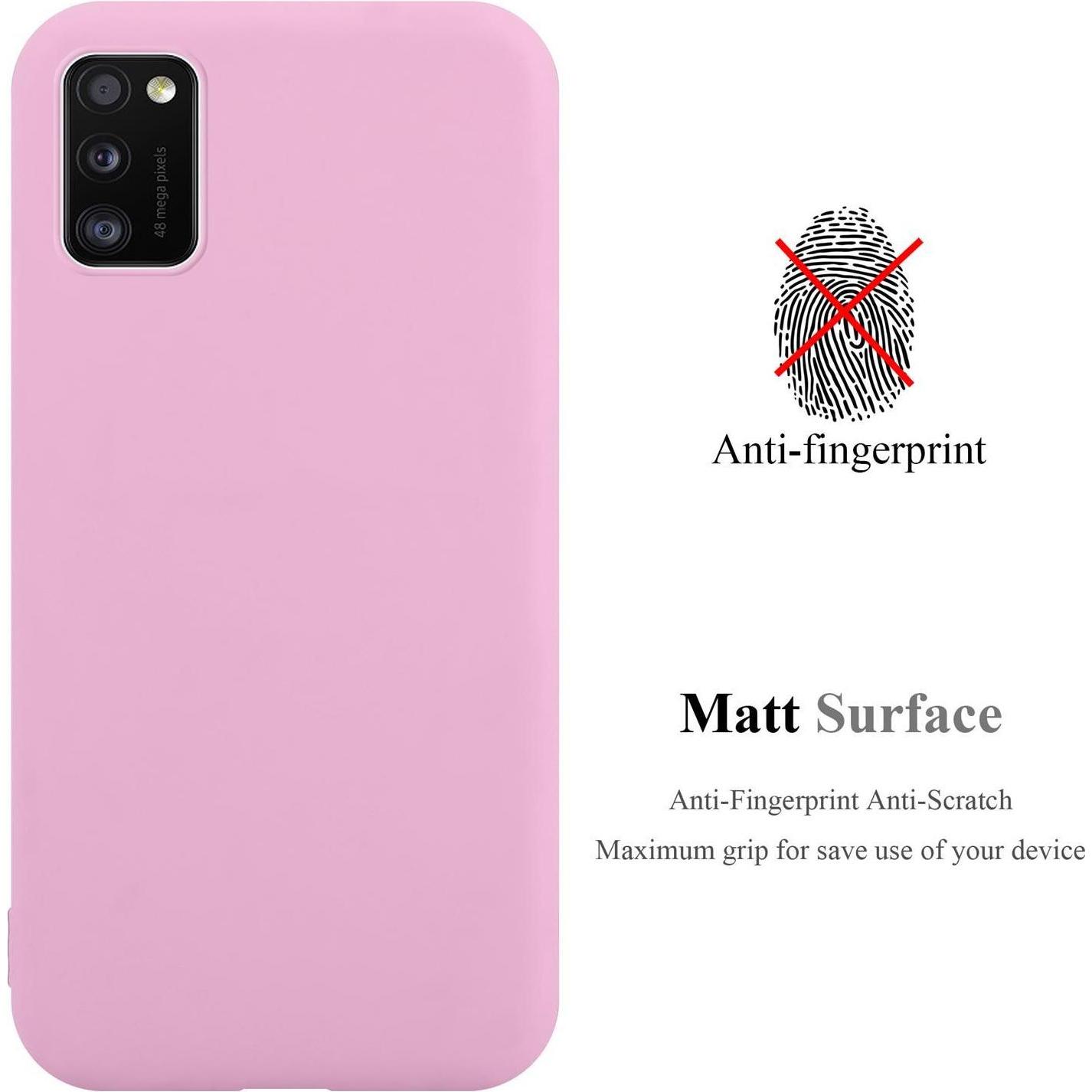 Thumbnail - Cadorabo TPU Candy Cover (Samsung Galaxy A41), Smartphone Hülle, Rosa