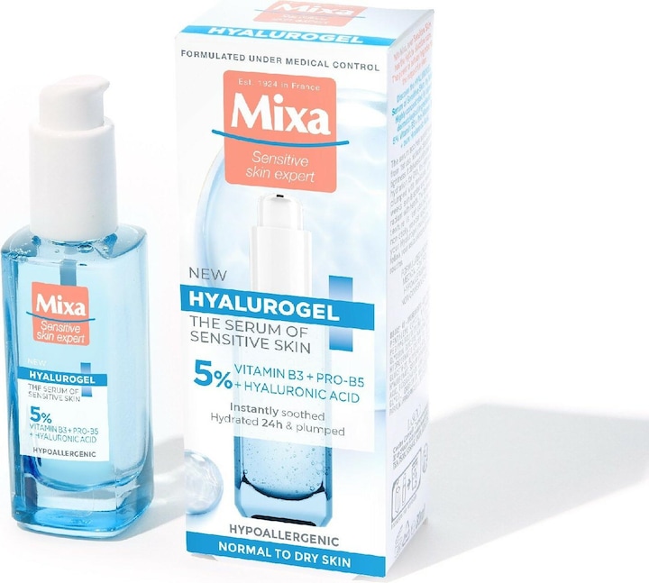 Actual product image Mixa Hyaluronic Gel Serum for Sensitive Skin 30ml (30 ml)