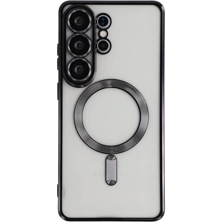 Cover-Discount Galaxy S26 Ultra - Handyhülle mit metallischem Design & Kameraschutz (Samsung Galaxy S26 Ultra), Cover smartphone, Nero