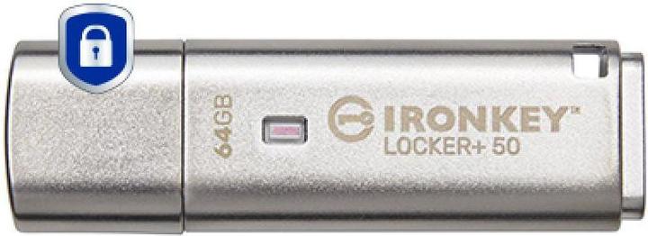 Produktbild Kingston IronKey Locker+ 50 (64 GB, USB-A)