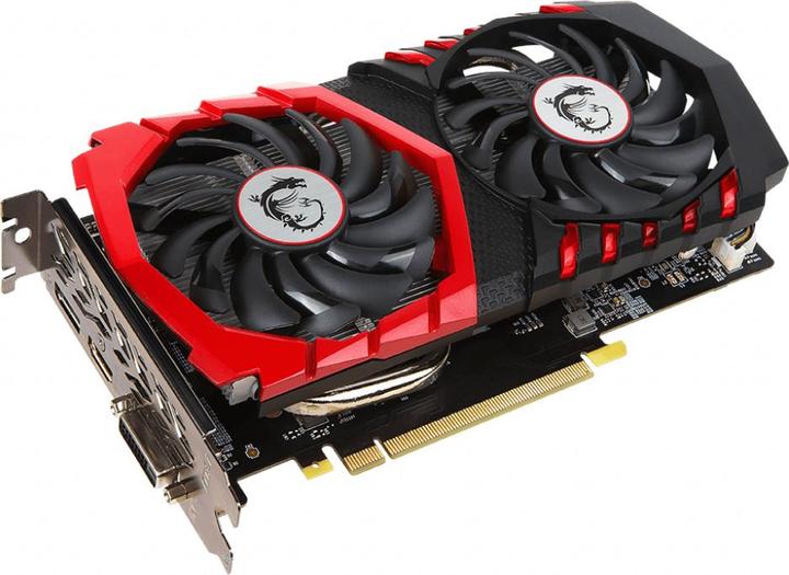 Actual product image MSI GeForce GTX 1050 Ti Gaming X 4G (4 GB)