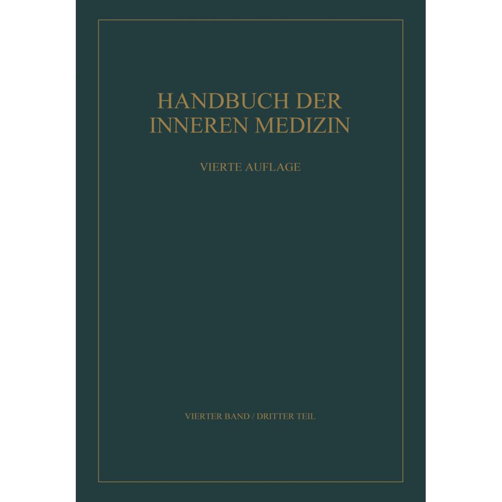 Spezieller Teil II, Fachbücher von Gustav von Bergmann, W. Behrens