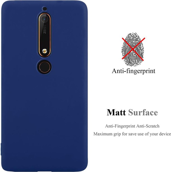 Actual product image Cadorabo TPU Candy Cover (Nokia 6.1, Nokia X6 2018)