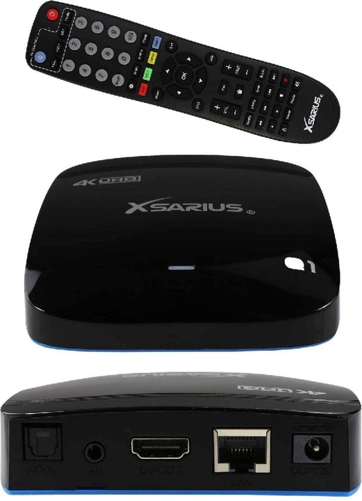 Image du produit K.A.B. XSARIUS Q1 OTT 4K UHD IPTV Android 7.1 Player H.265 HEVC MyTV Wlan