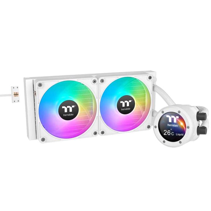 Actual product image Thermaltake TT TH280 V2 Ultra EX ARGB Sync Snow Edition All-In-One