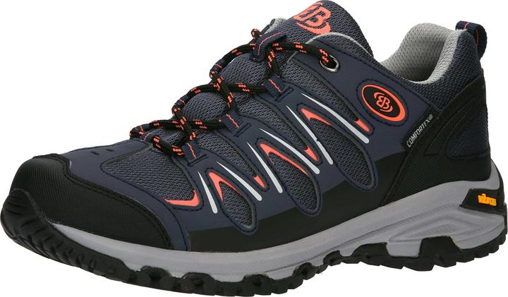 Marine, Schwarz, Salmon