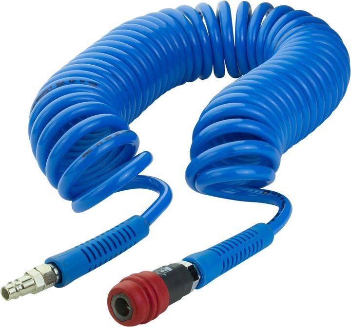Actual product image Dema Compressed air spiral hose 9m / 8mm
