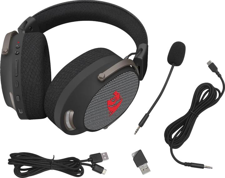 Actual product image Redragon Arrow Pro H858 Wireless Bluetooth Gaming Headset Black (Wireless)