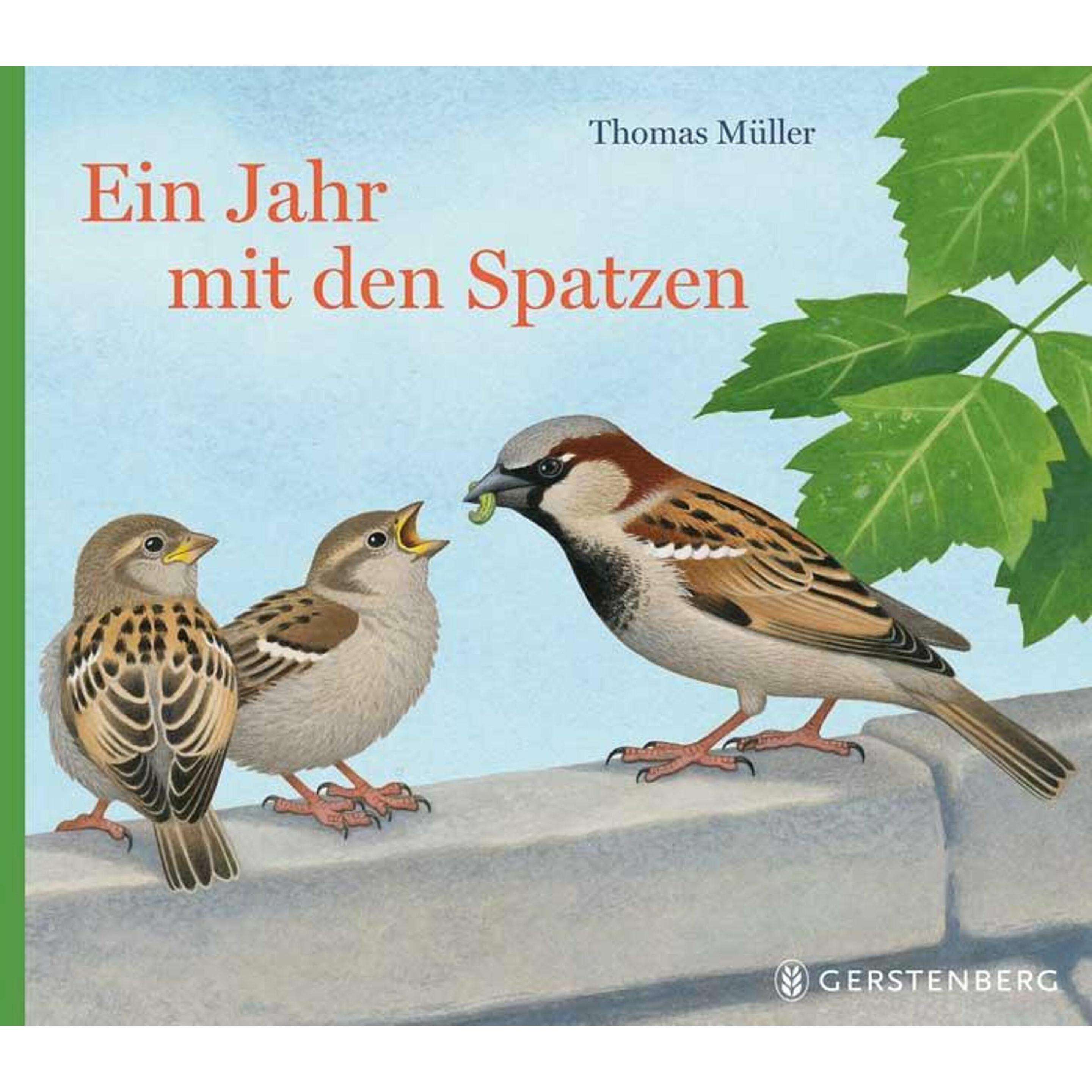 Ein Jahr mit den Spatzen, Kinderbücher von Thomas Müller