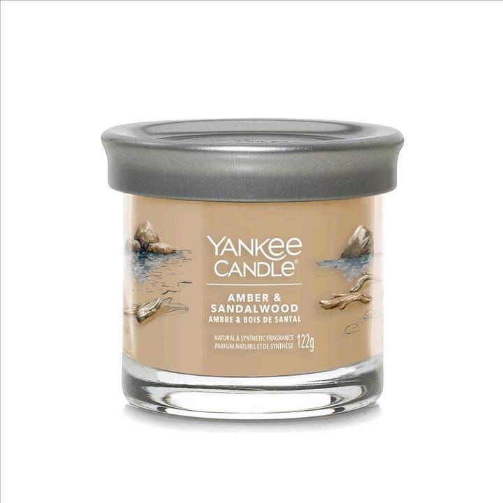 Image du produit Yankee Candle Bougie parfumée Amber & Sandalwood Signature Small Tumbler