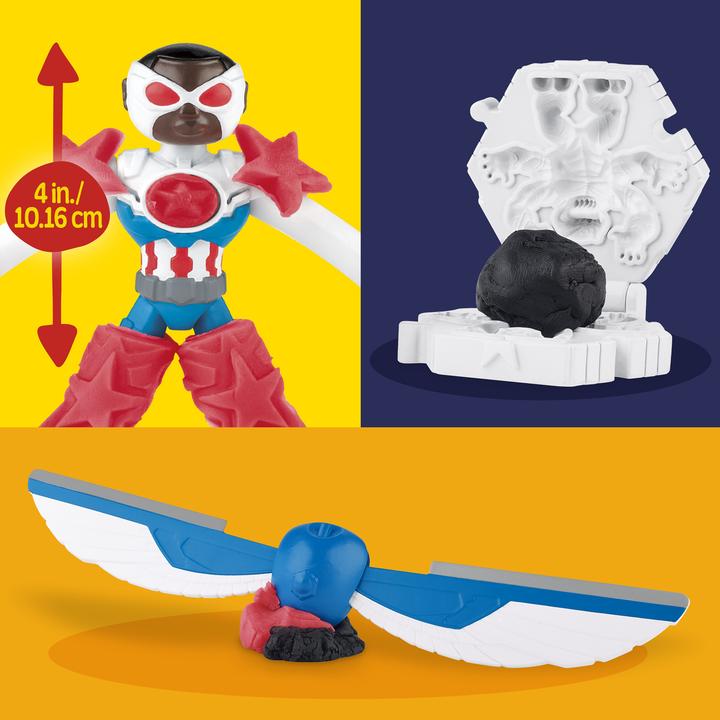 Produktbild Play-Doh PD Captain America Moto-Slicer