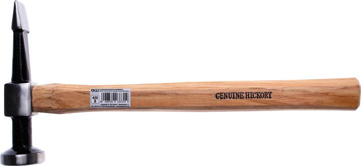 BGS Body Hammer round, flat Head / straight, horizontal fin (436 g)