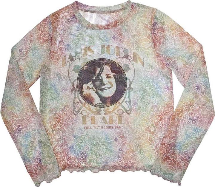 Produktbild Janis Joplin Pearl kurzes TShirt Langärmlig (M)
