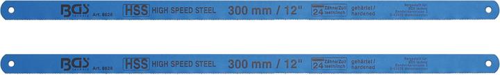 Produktbild BGS Metallsägeblätter HSS flexibel 13 x 300 mm 2-tlg.