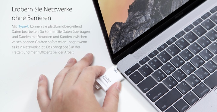 Actual product image PhotoFast iType-C (64 GB, USB-C, Micro USB, Lightning, USB 3.1)