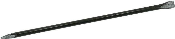 Actual product image Ideal Crowbar length 1500 mm width 30 mm shape round with tip and curved claw black lacquered