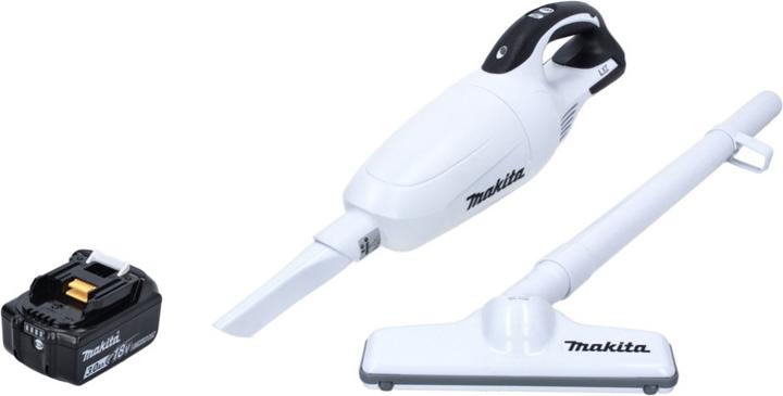 Produktbild Makita DCL 181 FF1 W Akku Staubsauger 18 V Weiss + 1x Akku 3,0 Ah - ohne Ladegerät
