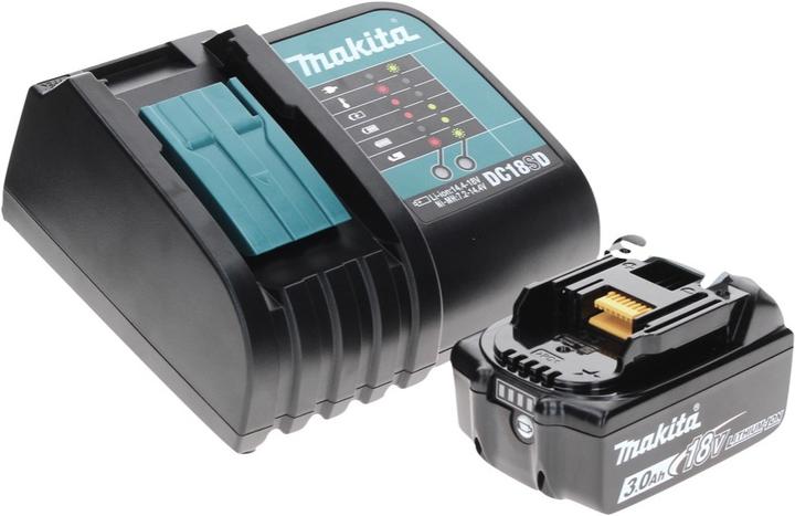 Produktbild Makita DCL 181 FSF1 W Akku Staubsauger 18 V Weiss + 1x Akku 3,0 Ah + Ladegerät