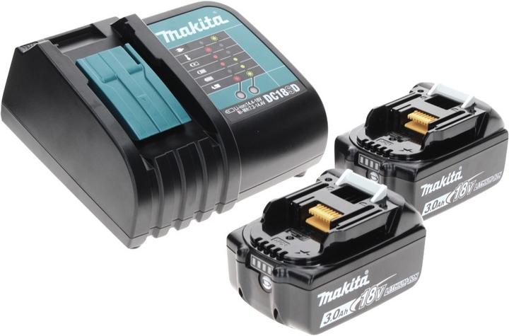 Produktbild Makita DCL 181 FSF1 W Akku Staubsauger 18 V Weiss + 2x Akku 3,0 Ah + Ladegerät