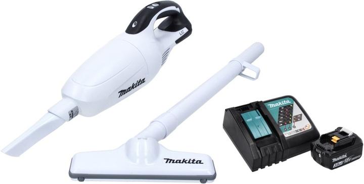 Produktbild Makita DCL 181 FRF1W Akku Staubsauger 18 V Weiss + 1x Akku 3,0 Ah + Ladegerät