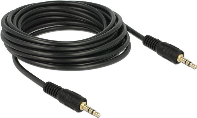 Actual product image Goobay Audio connection cable AUX, 3.5 mm stereo, flat cable (5 m, 3.5mm jack (AUX))