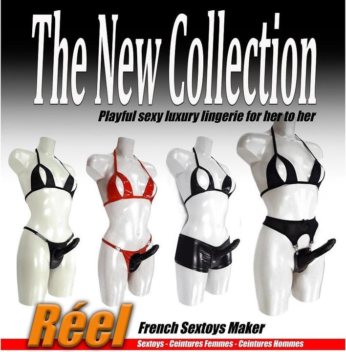 Actual product image Réel Mrs Strapon Le Shorty + Bra