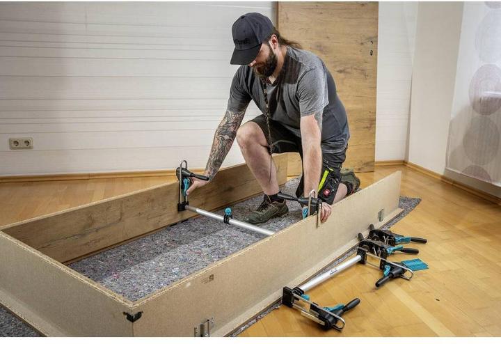 Image du produit wolfcraft 1 kit de montage de doublure de porte PRO 8 pcs. (1000 mm)