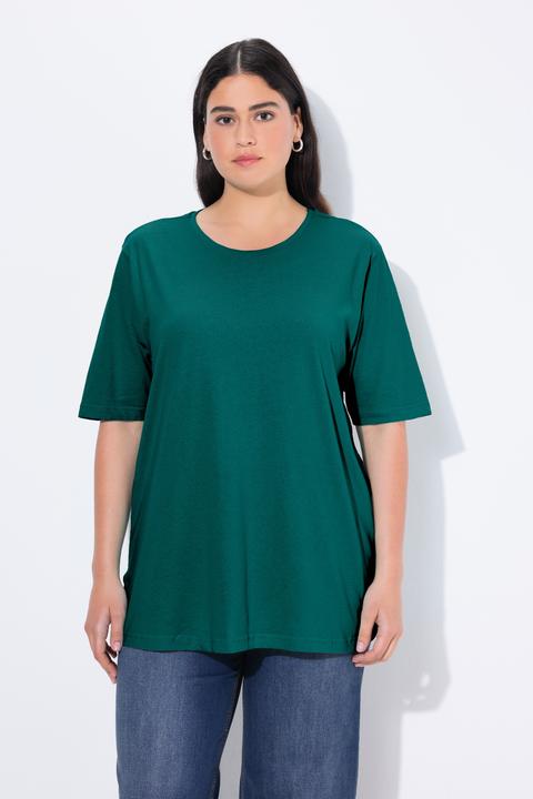 Immagine prodotto Ulla Popken Maglia dal taglio morbido con scollo rotondo e mezze maniche (62)