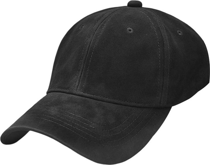 Produktbild Avizar Basecap Wildleder einfarbig klassisch