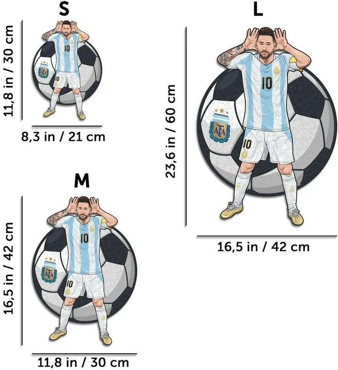 Produktbild Iconic Lionel Messi (Argentina) (270 Teile)