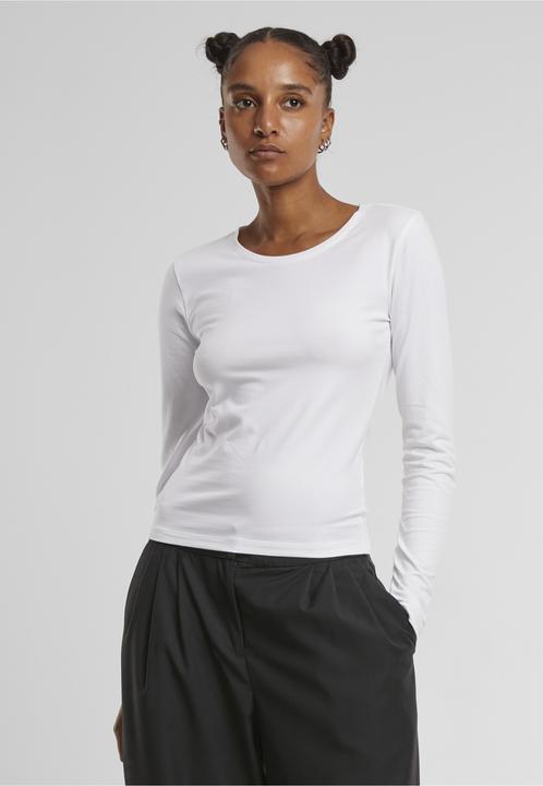 Produktbild Urban Classics Ladies Basic Super Slim Longsleeve - 187089 (XXL)