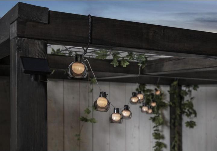 Immagine prodotto Star Trading Catena luminosa solare grigio fumé (2 m)