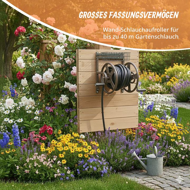 Actual product image Relaxdays hosereel