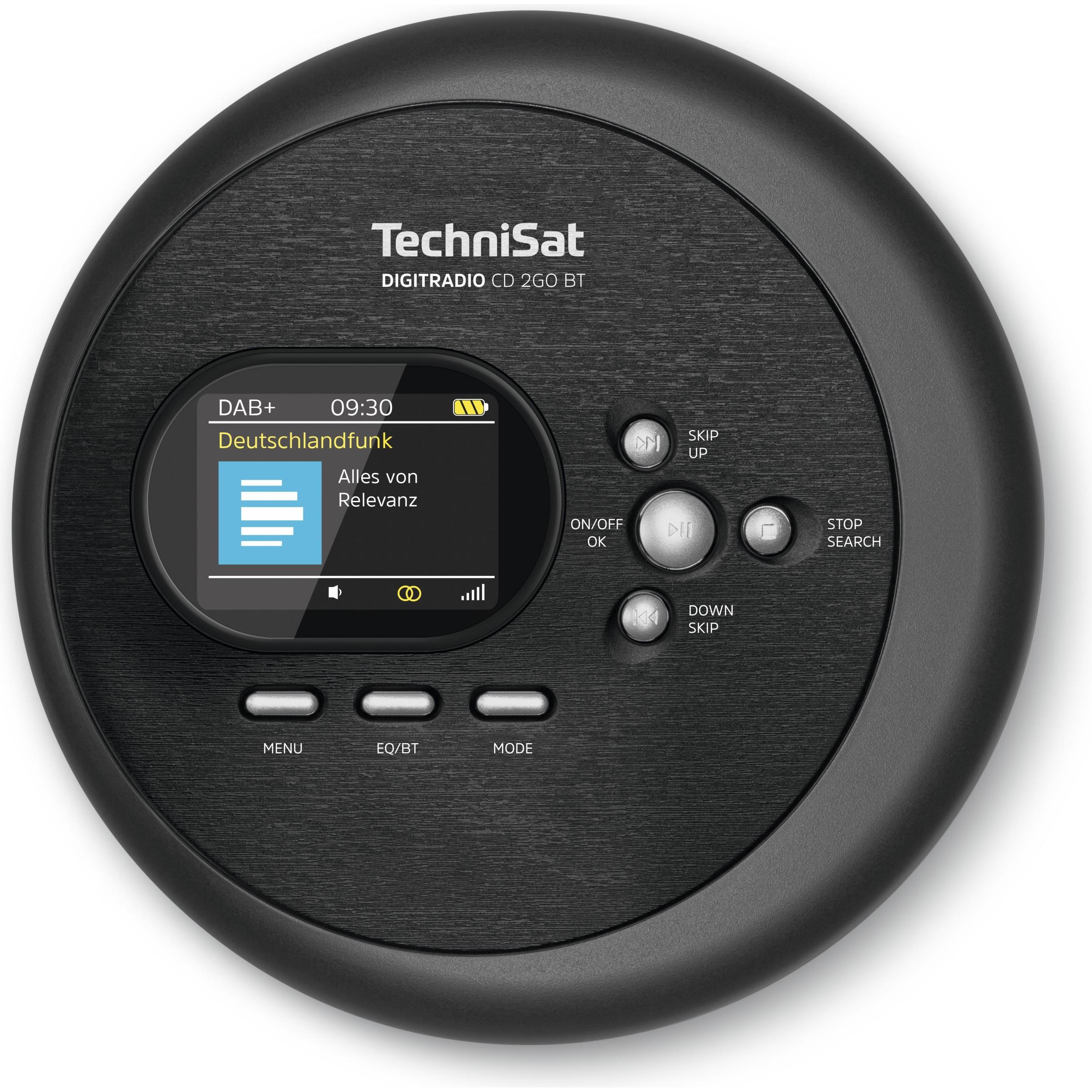 TechniSat CD 2GO (DAB, FM, Bluetooth), Radio, Nero