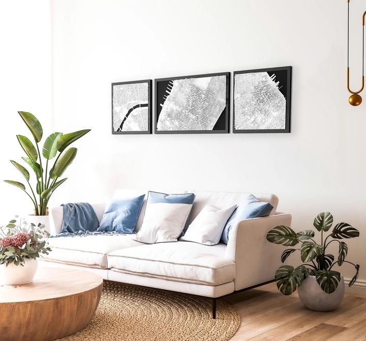 Actual product image Cityframes Montreal CityFrame Size M (49 x 49 x 12 cm)