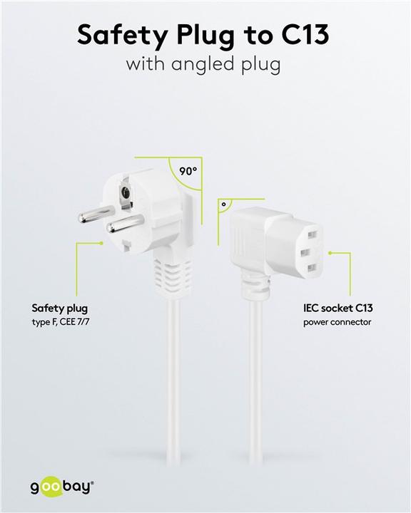 Image du produit Goobay Câble d'alimentation (5 m)