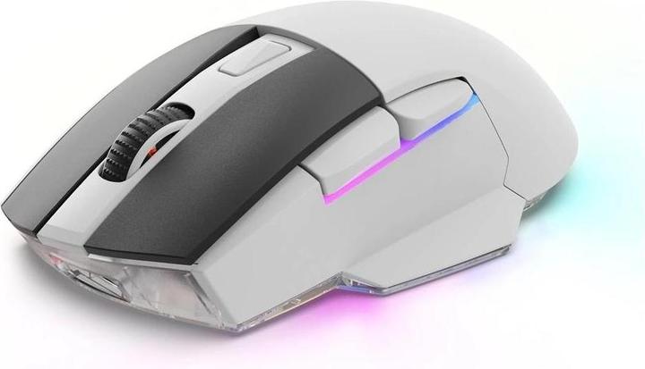 Actual product image Sharkoon SKILLER SGM50W White (Cable, Wireless)