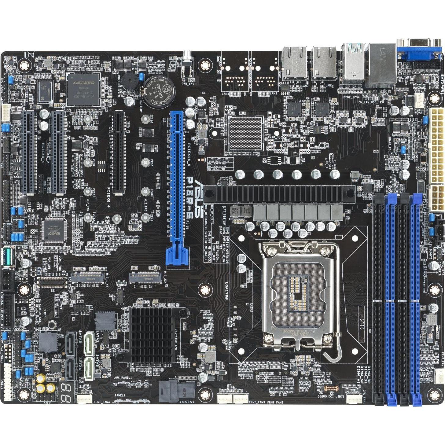 ASUS P13R-E Intel C266 LGA 1700 ATX (LGA 1700, Intel C266, ATX), Mainboard
